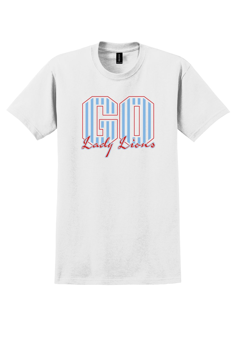 White GO Lady Lions T-shirt