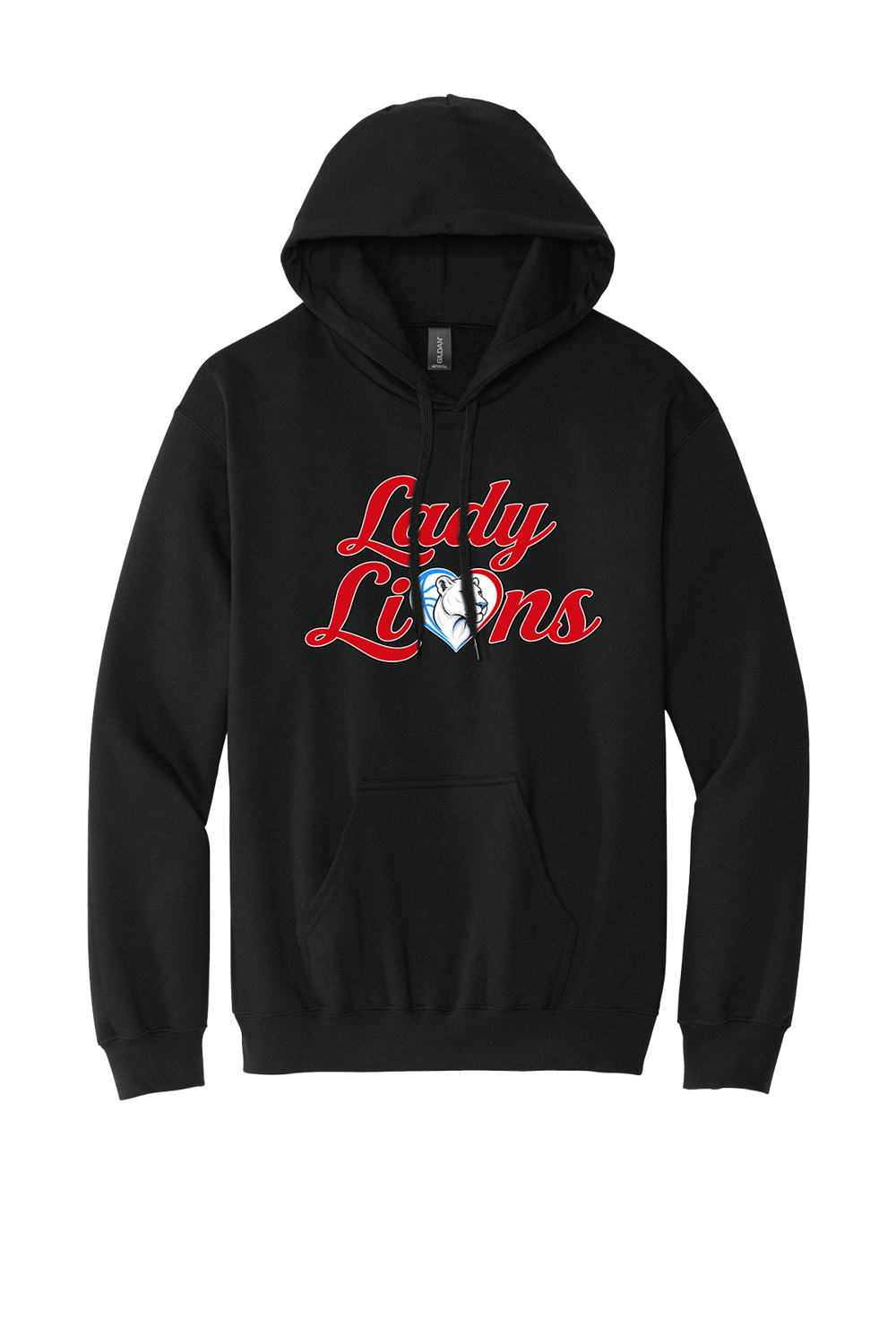 Black Lady Lions pullover hoodie
