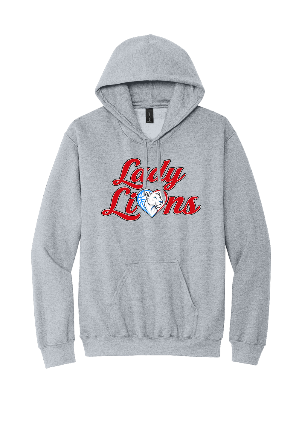 Gray Lady Lions pullover hoodie