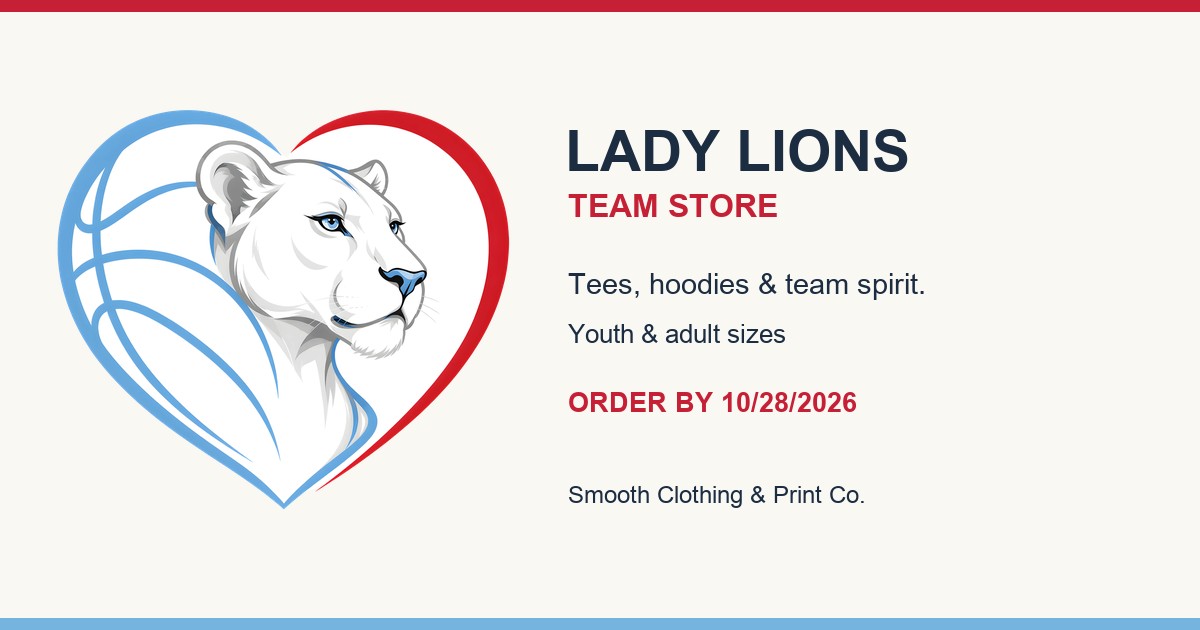 Lady Lions team artwork
